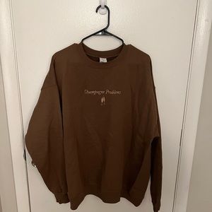Taylor Swift embroidered crewneck